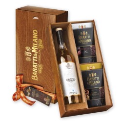 Baratti & Milano - Confezione Scrigno Gran Selezione, Grappa di Barolo Mazzetti 300 gr