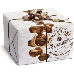 Panettone Flamigni Kg.1 Marrons Glacées