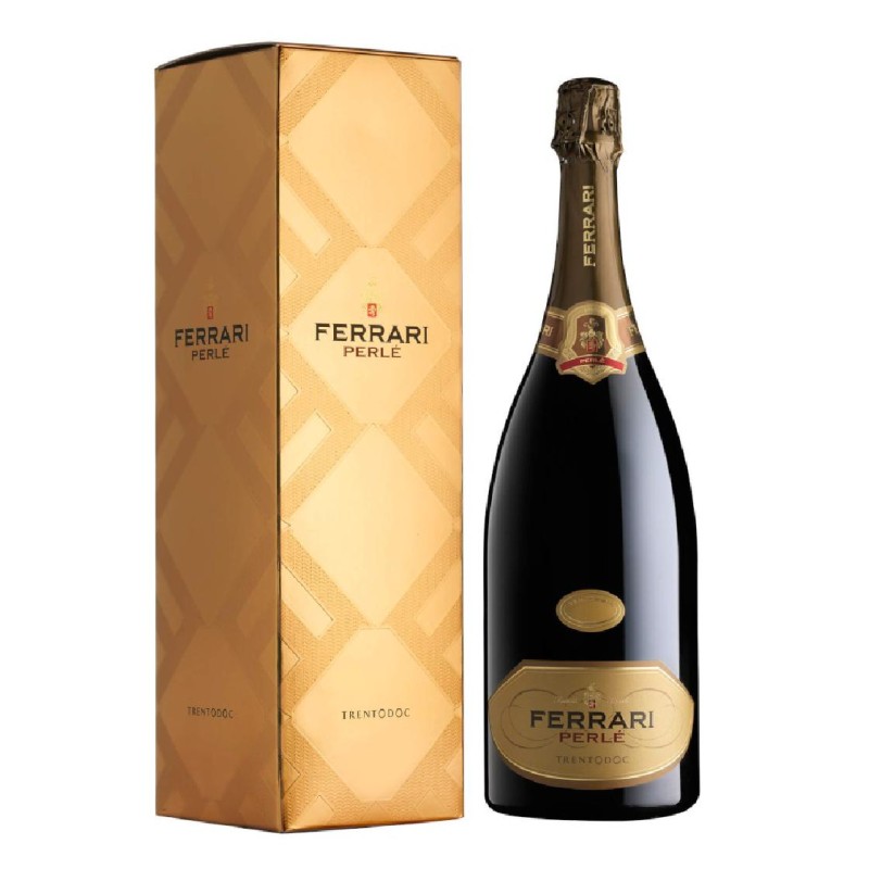 Ferrari Perlé Magnum millesimato astucciato 1,5 Lt.