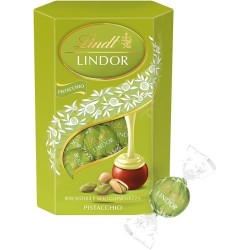 Lindt Lindor Praline di Cioccolato al Latte con Ripieno Pistacchio