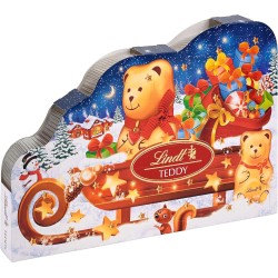 Lindt Calendario dell Avvento Teddy sulla Slitta